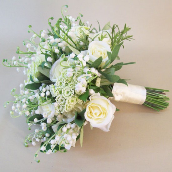 Wedding deals bouquets artificial